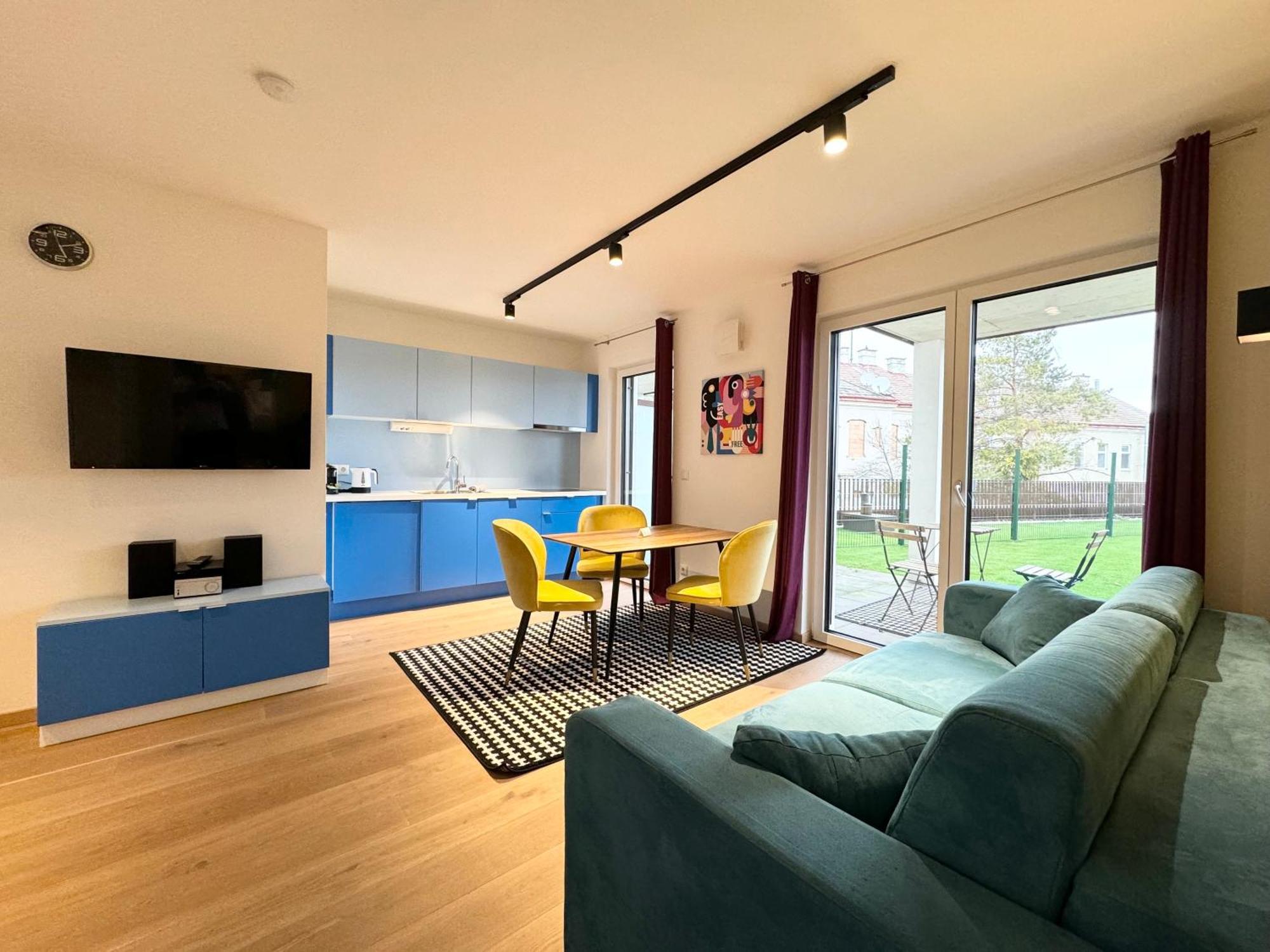 Wohnung Mit Terrasse + Parkplatz Wien Exterior foto