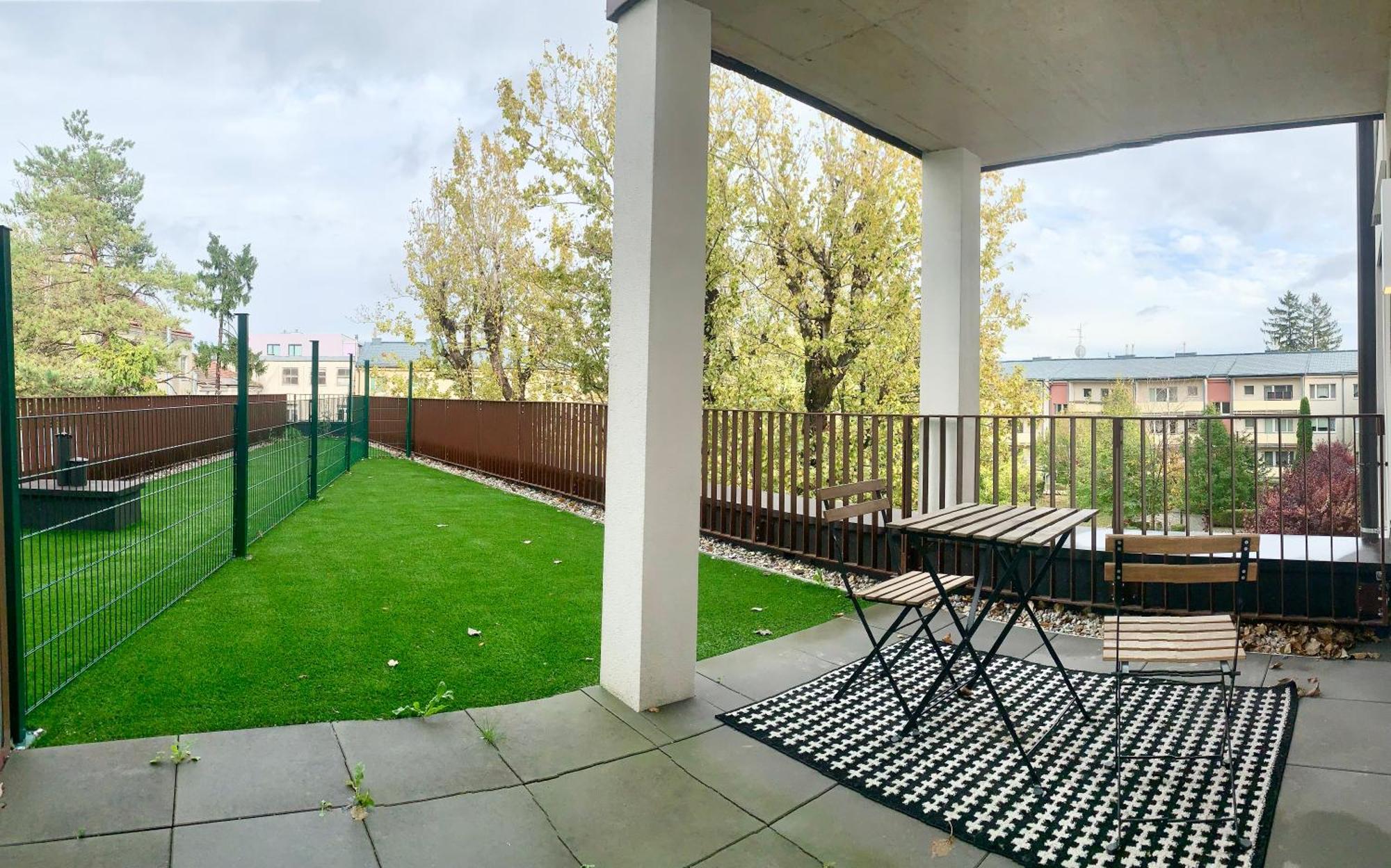 Wohnung Mit Terrasse + Parkplatz Wien Exterior foto